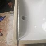 Porcelain Ada Compliant Commercial Bathroom Sinks Undermount Smooth Polished