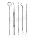 6pcs Orthodontic Dental Instruments Teeth Cleaning Oral Care Dental Tools Kit