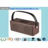 Buy cheap Fabric Cover Wooden Bluetooth Speaker Portable 8W Bi-Horn Wireless Hifi Speakers from wholesalers