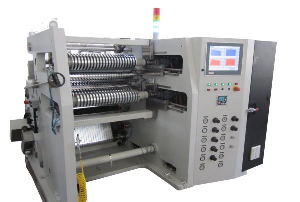 Buy cheap 500mm Per Min Grey Slitter Rewinder Machine With Colorful Touch Screen from wholesalers