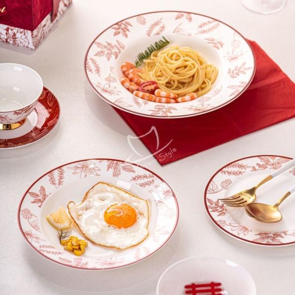 Buy cheap Custom Porcelain Christmas Plate Chinese Style Under Glazed Ceramic Ornaments from wholesalers