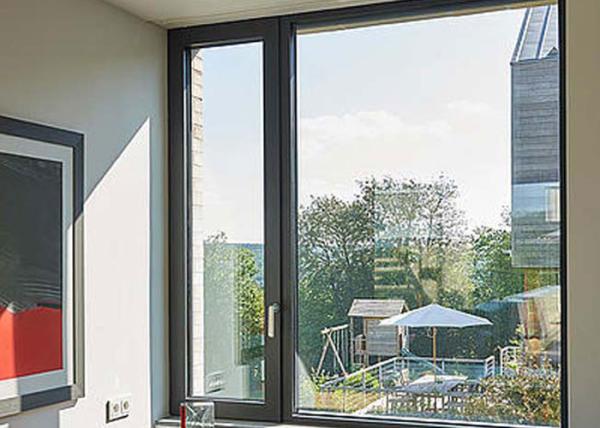 Buy cheap Black Color Thermal Break Aluminium Fabrication Windows With S Glazed Insulated Glass from wholesalers