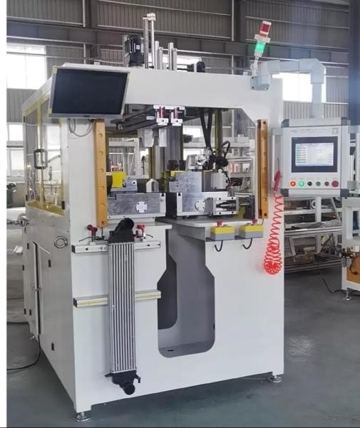 Buy cheap Water Tanks Fully Automatic Aluminum Radiator Plastic Tank Crimping Machine from wholesalers