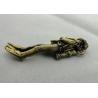 Buy cheap Metal Full Relief Key Chain, Pewter Promotional Keychain with Antique Gold Plating from wholesalers
