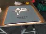 Wayfinding Event Directional Signage 220*220mm Wall Mounted / Hanging / Free