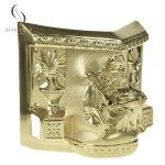 Luxury American Casket Corner 9# LG In Light Gold Color And High Quality