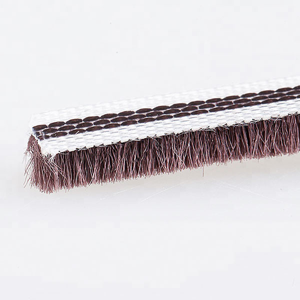 PP Yarn Material Wool Pile Window Weather Stripping 4.5-70mm Bottom Width