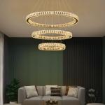 Luxury Led Living Room Chandelier Modern Creative Staircase Lamp nordic