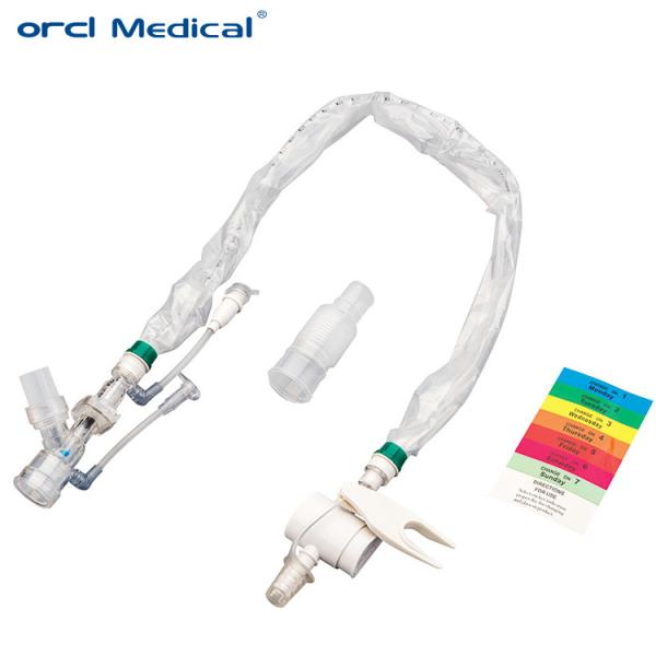 Disposable Medical PVC Material Adult 10Fr 16Fr Closed Suction Catheter