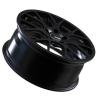 Buy cheap SUV Aluminum Alloy 5 Lug 5.5 Inch Rims Satin Black Paint from wholesalers