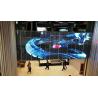 Buy cheap 1920Hz-3840Hz Portable Projector Screen , Aluminum Frame Transparent Led Display from wholesalers