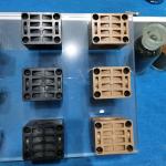 Monfortz Textile Machine Parts Nut Stenter Spare Parts PEEK Screw Carbon 44X7