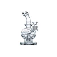 Buy cheap Swiss Perc Dab Rigs Showerhead Perc Glass Bong Cool Water Pipe product