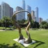 Buy cheap Custom Life Size Metal Casting Dancing Mermaid Bronze Garden Art Sculpture Statue from wholesalers