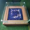 Buy cheap Garden Furniture Corten Steel Fireplace Square Gas Heate Smokeless Fire Pits from wholesalers