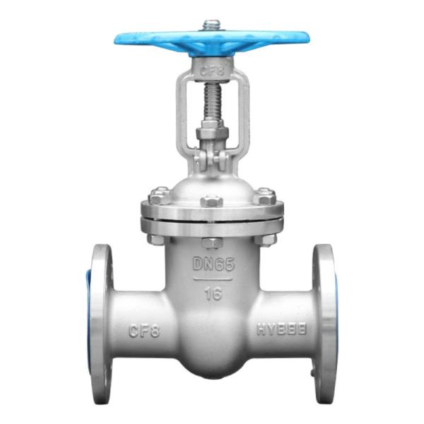 Water Media DN50-16P Stainless Steel Open Stem Gate Valve with Chinese Standard