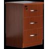 Buy cheap Red Medical Hospital Bedside Table With Locking Drawer 500x450x760mm from wholesalers