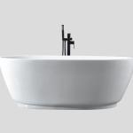 1700mm Eco Acrylic Dropin Bathtubs Alcove Ant Slip Personalised