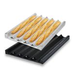 Food-Grade Non-Stick Coating Carbon Steel French Bread Baking Mold Customizable