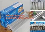 Household Aluminum Foil Rolls Packed Corrugated Box With Plastic Tray Embossed