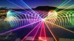 Self Designed Outdoor Laser Light Show With Music Dancing Water Fountain