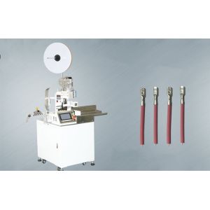 Buy cheap 3T Wire Cable Automatic Terminal Crimping Machine Single End product