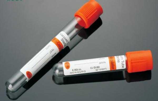Buy cheap Orang Red Cap Glass Plastic Vacuum Pro Coagulation Tube 1ml - 10ml Disposable from wholesalers