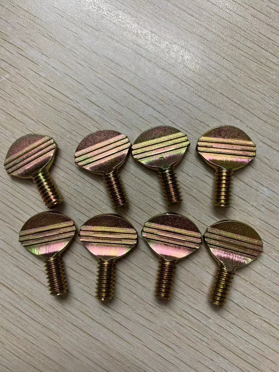 Manufacturer Customized Factory Price Stainless Steel Hand Tightening Spade Flat Head Racket Thumb Screw