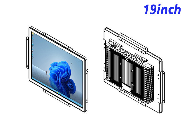 19-Inch Windows Screen for Transportation Systems and Access Control Panels