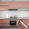 Buy cheap 0.15mm Waterproof Black Metallic Wallpaper Oil Resistant Stainless Contact Paper from wholesalers