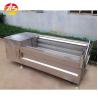 Buy cheap Potato and Ginger Peeling Brush Machine 1450*880*760mm Used for Vegetable Seafood from wholesalers