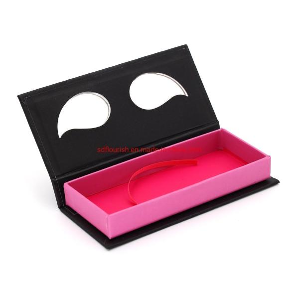 Buy cheap Rectangle Magnetic Gift Box Paper Eyelash Packaging Box Custom Logo Printing from wholesalers