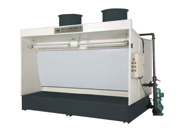 Buy cheap Water Washable 18000m3/H Furniture Spray Booth , 16m/S Retractable Paint Booth from wholesalers
