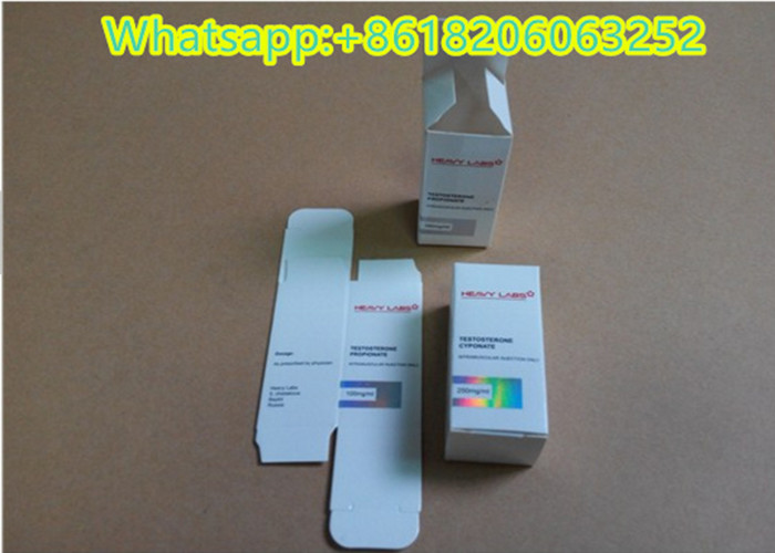 Laser Foil Stamped 10ML Vial Boxes Foldable Paper For 10 Ml Glass Bottle
