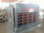 Horizontal Non Metal Scrap Baler Machine Bale Push Out Color Customized
