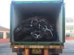 2000mm Dia 4000mm Length Yokohama Pneumatic Fender SUS304 Stainless Steel Flange