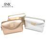 Buy cheap Luxury Beautiful Small Cross Stripe Leather PU Makeup Bag from wholesalers