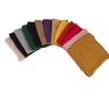 Buy cheap Double Layer Eco Friendly Yellow RPET Knitted Collar Warmer Lining With Velvet from wholesalers