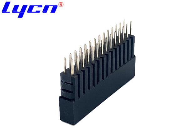2.0mm Dual Row H=6.35 180°DIP ADD Housing Three Layer Insulator Current Rating 2