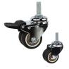 Buy cheap 80kg Loading 2" TPR Twin Wheel Furniture Casters With Grip Ring Stem from wholesalers