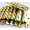 Buy cheap Yellow Zinc Plated MS 3.0mm H Style Hinges Flat Head Heavy Duty from wholesalers