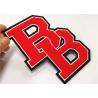 Buy cheap Two Letter Monogram Letterman Patches / Chenille Sleeve Number letters from wholesalers