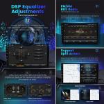 Resolution 1280*720 2Din Android QLED IPS Car Radio Autoradio for Nissan Toyota