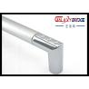 Buy cheap 128mm Aluminum Kitchen Cupboard , Zinc Silver Refrigerator Door Pulls Simple Modern Dresser Knobs from wholesalers