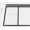 Buy cheap Flat Tempered Glass French Shower Door for Bathroom Decoration in Apartments or Hotels from wholesalers