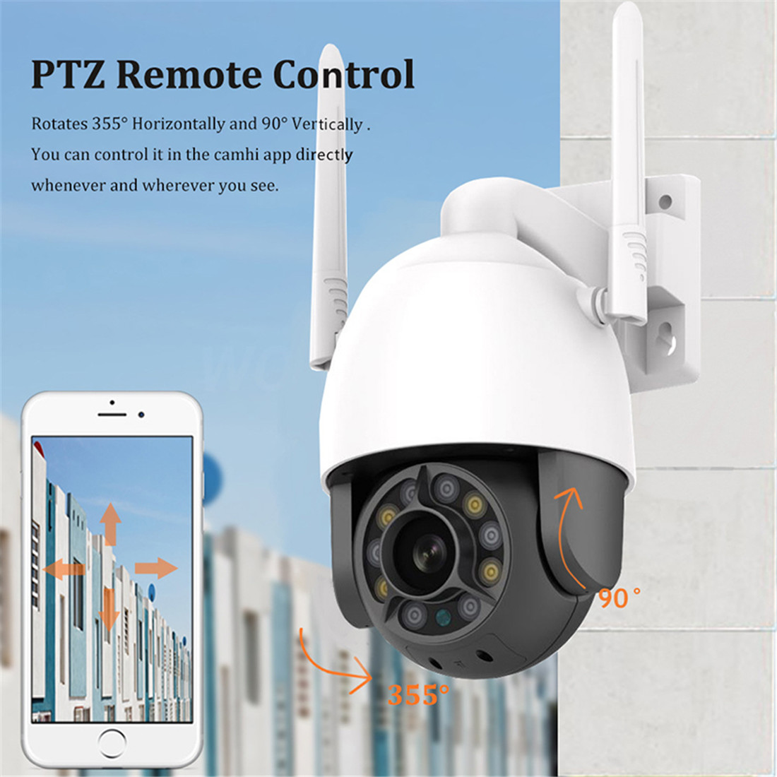 Unistone 2MP WIFI Dual Light Speed Dome(US-SDO202DL)