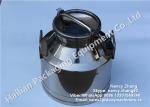Durable 10 Liter Stainless Steel Milk Bucket with Lockable Lid , Keep Warm
