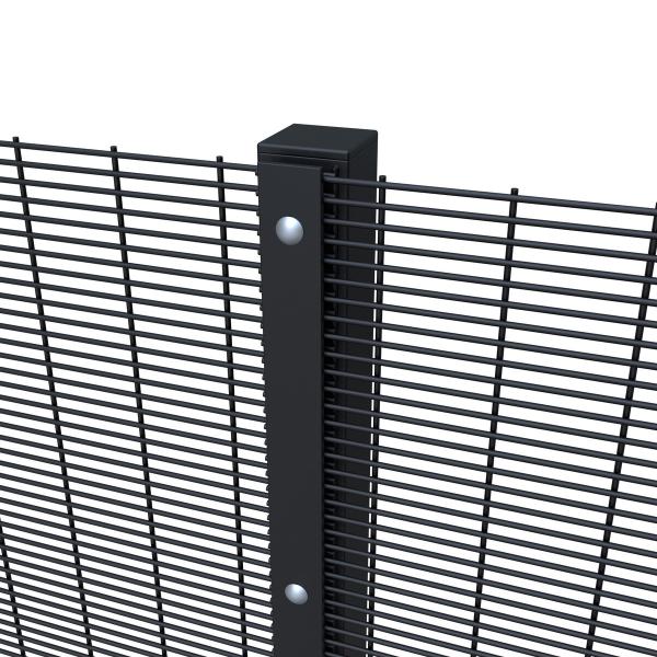 Buy cheap Airport Metal 358 Security Mesh Panels Anti Climb High Security from wholesalers