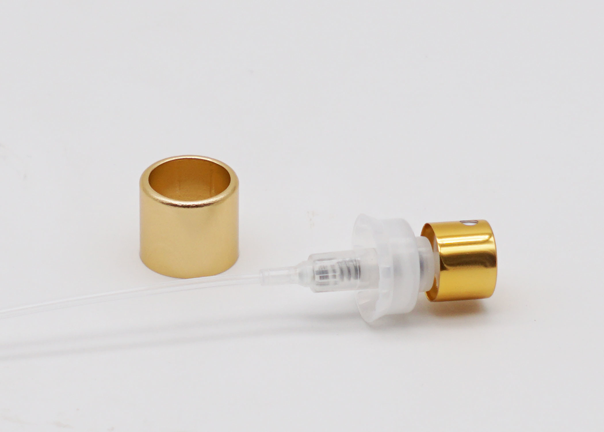 Aluminum Plastic 15mm Spray Crimpless Perfume Sprayer