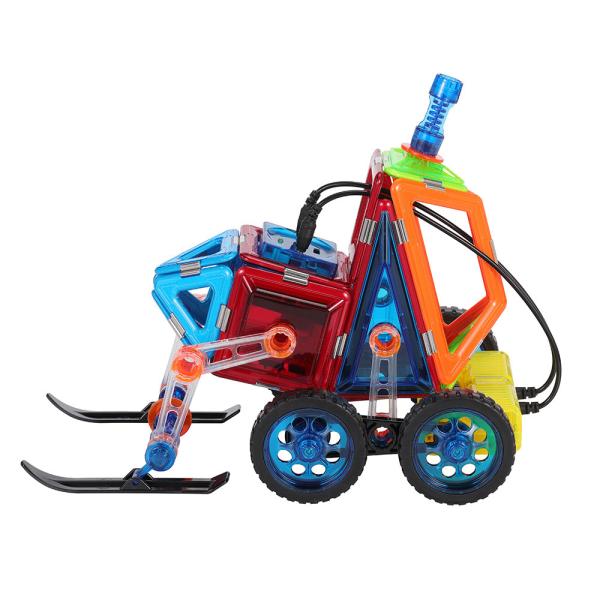 Buy cheap OEM Colorful Magnetic Tiles Remote Control Car Locomotive Hulu Sled Kids Toy Cars from wholesalers